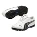 Puma Super Cell Fusion Ice Golf Shoes - Junior White/Black/Silver