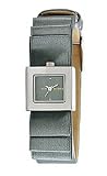 BCBGMAXAZRIA Fashion Collection Petite Plisse Satin Strap Grey Dial Women's watch #BG6341