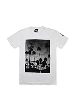 Seventy Seven Camiseta Manga Corta Electric Palms (Blanco)