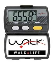 Walk4Life Pedometer - W4L Pro 3 Function Digital Pedometer
