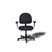 Contour - Lowback Ergonomic Task Chair (Black Fabric)