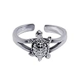 Sterling Silver Turtle Ladies Toe Ring