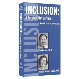 Inclusion: A Service, Not A Place [VHS]