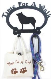 Dog Leash Hook - Schipperke (Time for a Walk)