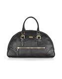 Bric's Cervo - Grained Leather Bowler Bag Black