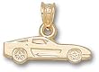 Chevy Corvette C-6 Silhouette Charm/Pendant -14K/10K, Stainless Steel or Gold Plated