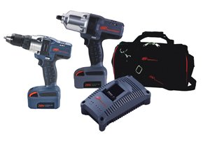 Ingersoll Rand IQV20-204 Iqv20 High Power Impact & Drill Combo Kit