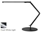 Koncept Z-Bar 66 LEDs Desk Lamp - Metallic Black with Free Gifts Clip-on Spotlight AND Micrfiber Lense Cleanse Cloth Black