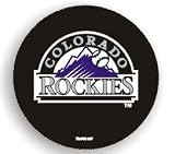 Colorado Rockies Black Tire Cover