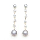 Keshi Pearl Drop Earrings by Mounir||RF10F