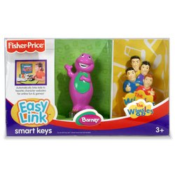 Easy-Link Figures: Barney and The Wiggles 2-Pack by Fisher-Price