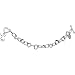 Playboy Bunny Rabbit Head Rhinestone CHARM HEART Chain Link Bracelet