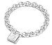 【ティファニー】 TIFFANY ロックチャーム ブレスレットサイズ7.5IN シルバー 18411504