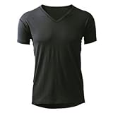 THE NORTH FACE (ノースフェイス) マキシフレッシュプラス アンダーシャツ(Vネック)[メンズ] 【ブラック】 NU67001M (L)