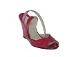 CHRISTIAN LOUBOUTIN Maezep Ankle Strap Wedges in Bubblegum