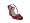 CHRISTIAN LOUBOUTIN Maezep Ankle Strap Wedges in Bubblegum