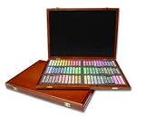 Martin Gallery Oil Pastel 72-Piece Color Set in Wooden Case