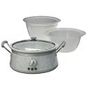 Hamilton Beach 33133H 3-in-1 Slow Cooker, White