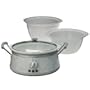 Hamilton Beach 33133H 3-in-1 Slow Cooker, White