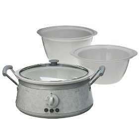 Hamilton Beach 33133H 3-in-1 Slow Cooker, White by Hamilton Beach