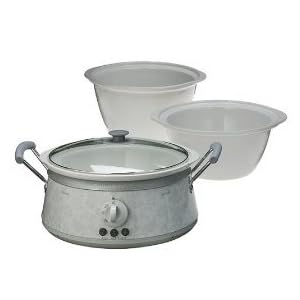 Hamilton Beach 33133H 3-in-1 Slow Cooker, White by Hamilton Beach