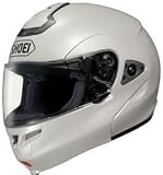 SHOEI MULTITEC FLIP-UP CRYSTAL WHITE MOTORCYCLE Full-Face-Helmet