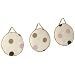 JoJo Designs Wall Hanging - Pink and Brown Modern Polka Dots