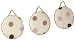 JoJo Designs Wall Hanging - Pink and Brown Modern Polka Dots