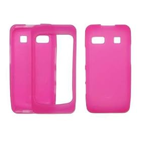 Pink Soft Silicone Gel Skin Cover Case for LG Xenon GR500