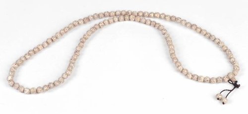 All Natural Handmade Lotus Seed 108 Bead Mala FREE SHIPPING
