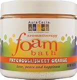 Aura Cacia Foam Bath Patchouli/Orange 14 Ounces