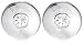 Sterling Silver E4053-CZ Women's Round with CZ Stud Earrings