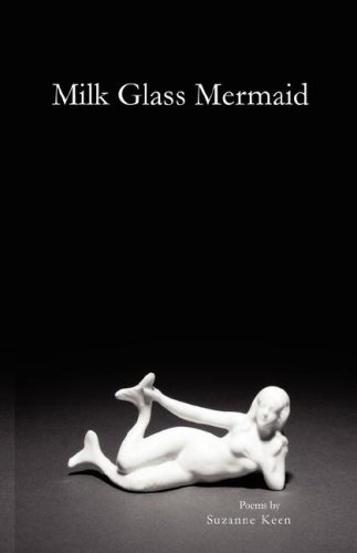 Milk Glass Mermaid