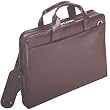 Bugatti Burgundy Leather Portfolio Ring Binder