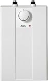 Produkt-Bild: AEG 222162 Huz 5 Basis offener Warmwasser Kleinspeicher 5 Liter, 2 kW, 230 V, wei&szlig;