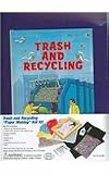 Trash and Recycling Paper Making Kid Kit [With Paper Confetti, Roller and Frame with Screen and Plastic Tray and White Glue, Glitter, Felt, (Usborne Kid Kits)