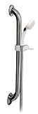 31UjIbM1dFL. SL160  Alsons 62003DSBX ADA Wall Grab Bar System with Push Button Full Spray Hand Shower, Stainless Steel