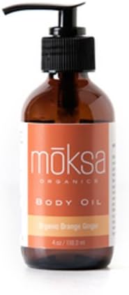 Moksa Organic Orange &amp; Ginger Body Oil