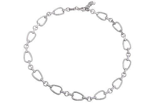 Alvina Damen-Halskette 925 Sterlingsilber mit Zirkonia 45 cm ZK-2742 Preisvergleich