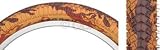 Sweetskinz Freestyle Reflective Bicycle Tire (20 x 2.25, Street, Scorch)