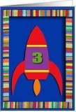 3rd Birthday Party, Rocket Card