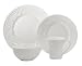 222 Fifth Laurette 16-Piece Dinnerware Set, White
