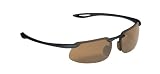 UVEX MP-VII Melanin Polarized Sunglasses (Matte Black)