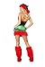 Roma Costume Women's 1 Piece Santa's Envy-Red Green
