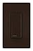 Lutron Claro On/Off Switch, 15-Amp, Single-Pole, CA-1PS-BR, Brown