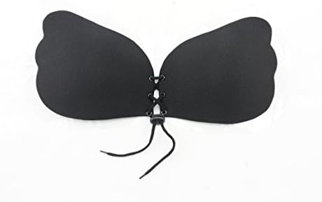 Melldci Women's Backless Strapless Adhesive Invisible Silicone Bras