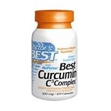 Doctors Best Curcumin C3 Complex with BioPerine (500 Mg), Capsules, 120-Count