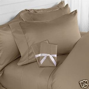 Royal Hotel's Solid Taupe 1200-Thread-Count 3pc California-King Duvet-Cover 100-Percent Egyptian Cotton, Sateen Solid, 1200 TC Royal Hotel's Solid Taupe 1200-Thread-Count 3pc California-King Duvet-Cover 100-Percent Egyptian Cotton, Sateen Solid, 1200 TC