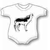 WOLF Baby Ultrasoft Onesie