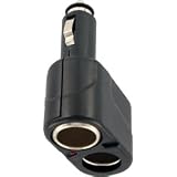 Dual Cigarette Lighter Socket Power Adapter